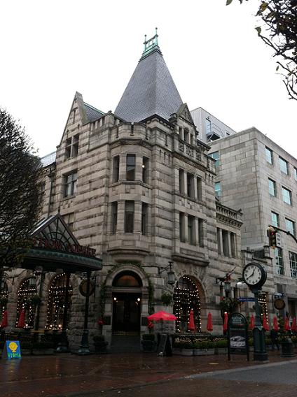 Random building in tourist town