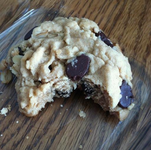 It was delicious, but crumbly. 