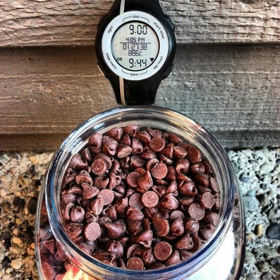 Fast forward 4 months, and I chopped an entire minute off my 9mi pace. September 2013 