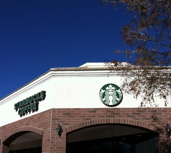 Oh look..Starbucks!