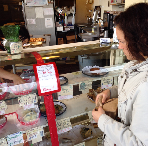Deciding what baked good to purchase is serious business. 