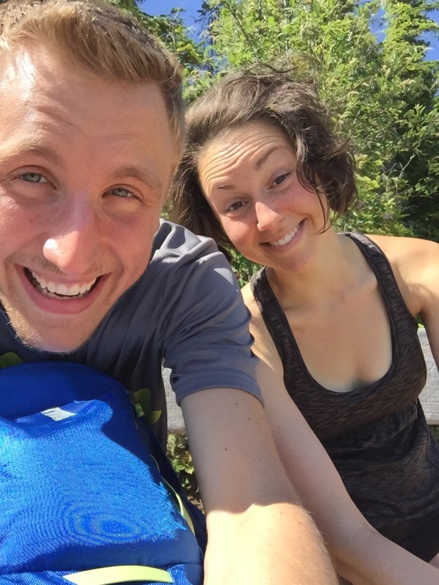 Check that sweat curl of hair. Earned it.